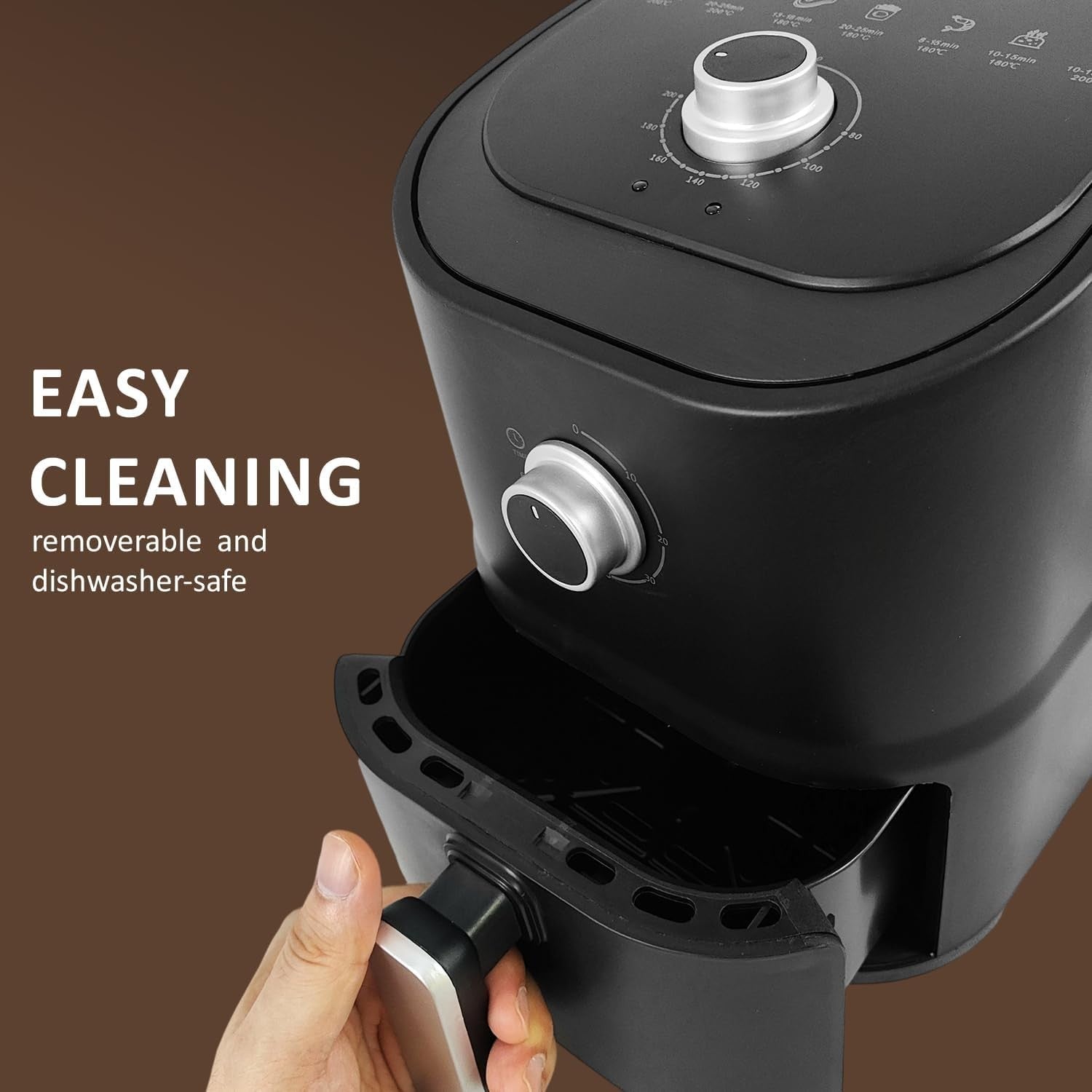 Compact 3L Air Fryer Oven 5-in-1 Multicooker | Healthy Low-Fat Cooking