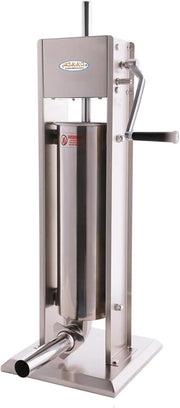 7L Manual Sausage Stuffer Stainless Steel Maker 4 Filling Nozzles