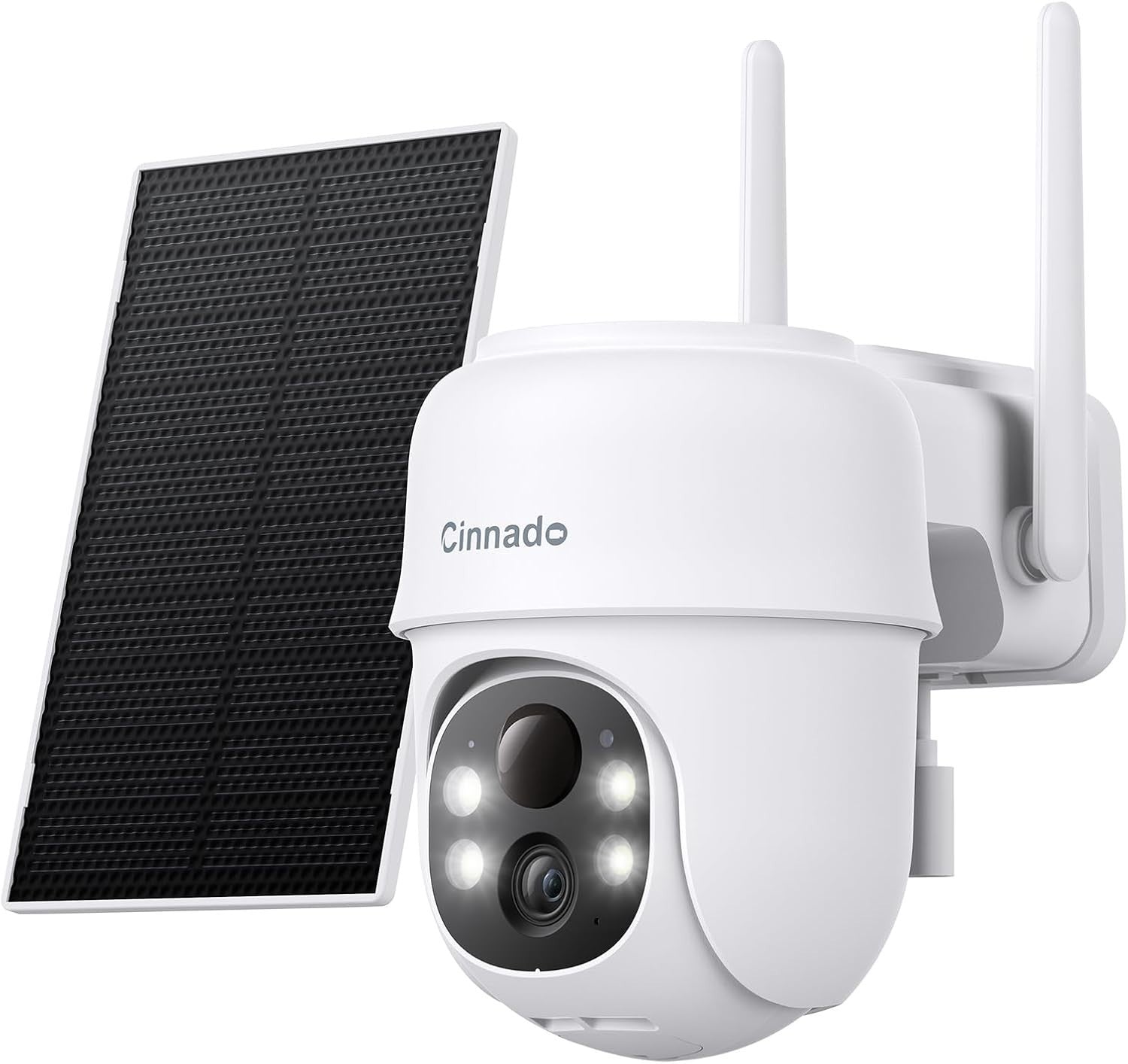 2K Solar Security Camera Wireless Outdoor PTZ Color Night Vision