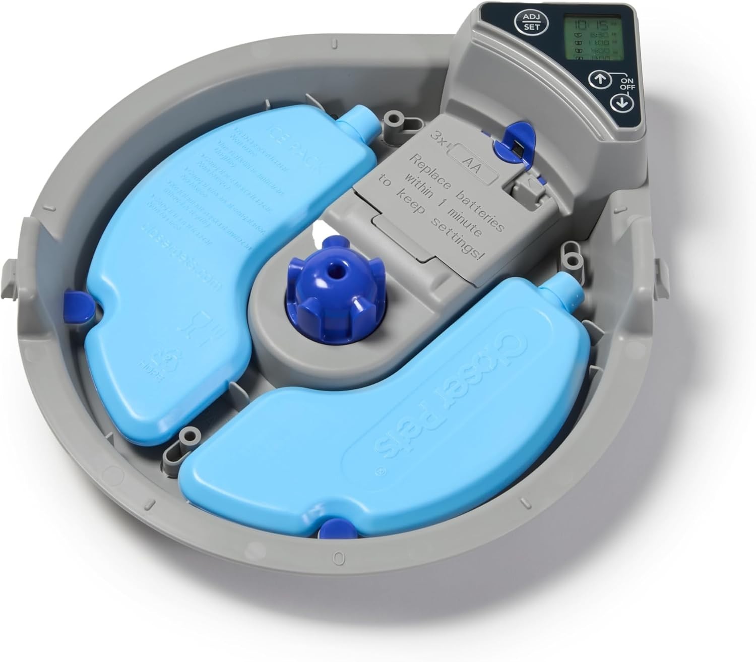 Automatic Pet Feeder 5 Meal Digital Timer Wet Dry Food Cat Dog
