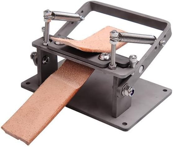 Manual Leather Splitter Skiver Machine Adjustable Stainless Steel Craft Tool