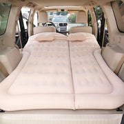 Inflatable Car Air Mattress SUV Back Seat Travel Bed Camping Pillow