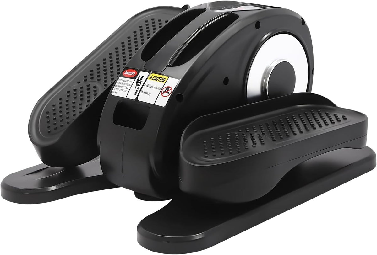 Under Desk Elliptical Pedal Exerciser Quiet Electric Seated Leg Trainer Remote