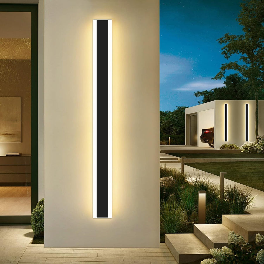150cm Outdoor LED Wall Light IP65 Waterproof Modern Strip Light 3 Mode