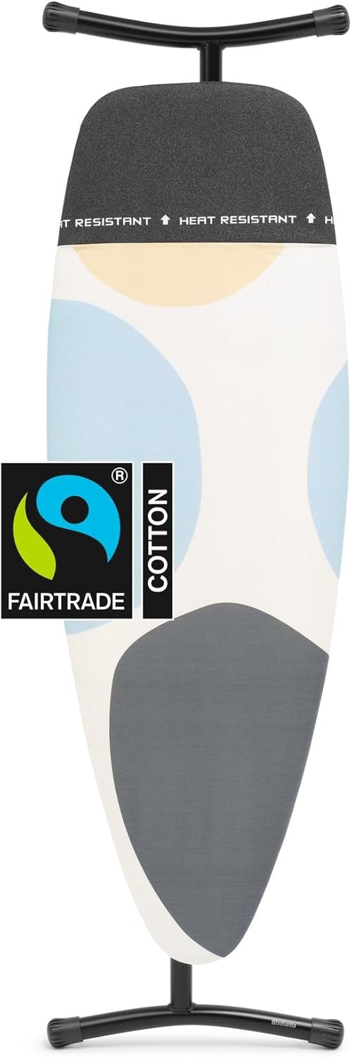 XL Ironing Board Extra Wide Steam Generator Rest Height Adjustable 135x45cm