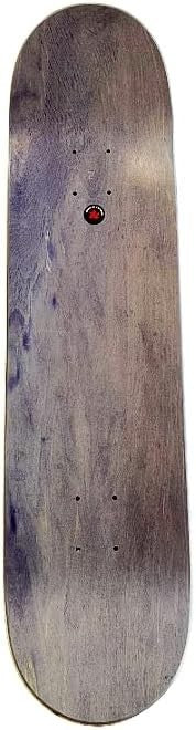 Skateboard Deck 8.5" Black 7-Ply Canadian Maple Street & Park