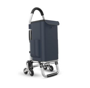 Foldable 6-Wheel Stair Climber Shopping Cart 36L Waterproof Detachable 50kg