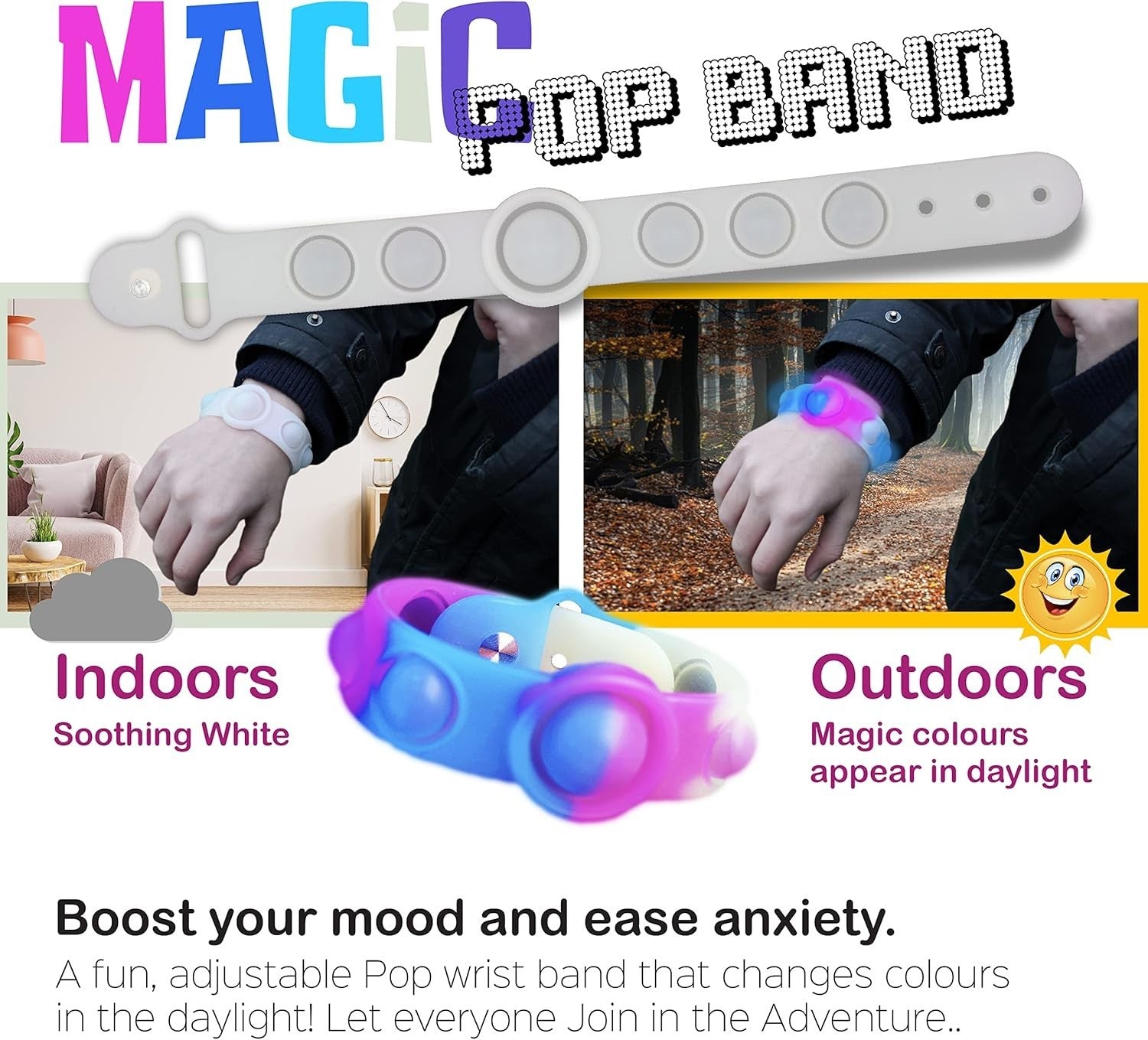 Fidget Toy Variety Pack Anxiety Relief Sensory Set Party Bag Fillers