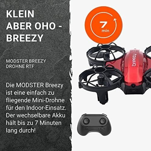Mini Drone with Height Stabilisation, Distance Sensors & One-Touch Control