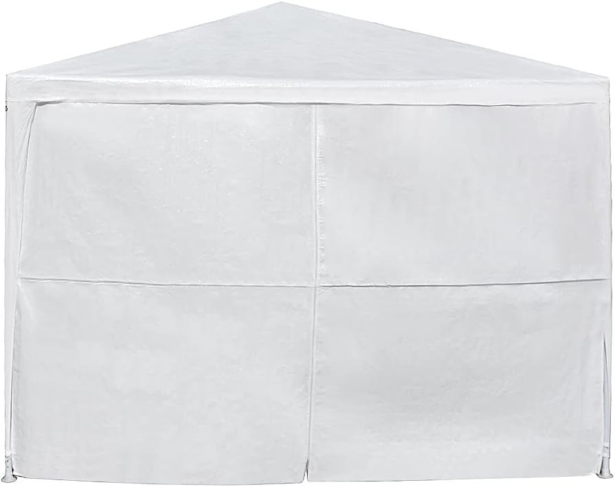 3x9M PE Garden Gazebo Party Tent Marquee Outdoor Wedding Canopy White