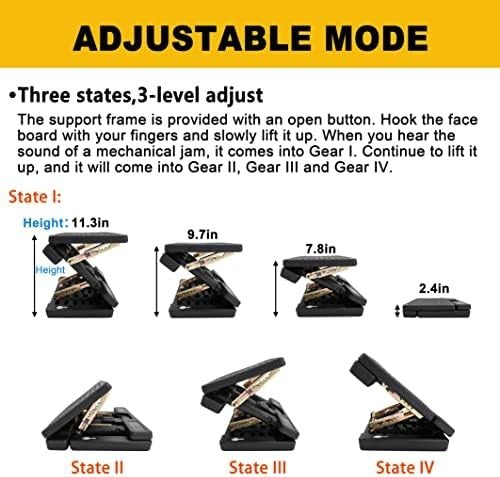 Adjustable Under Desk Foot Rest Ergonomic Footrest for Office Home Use
