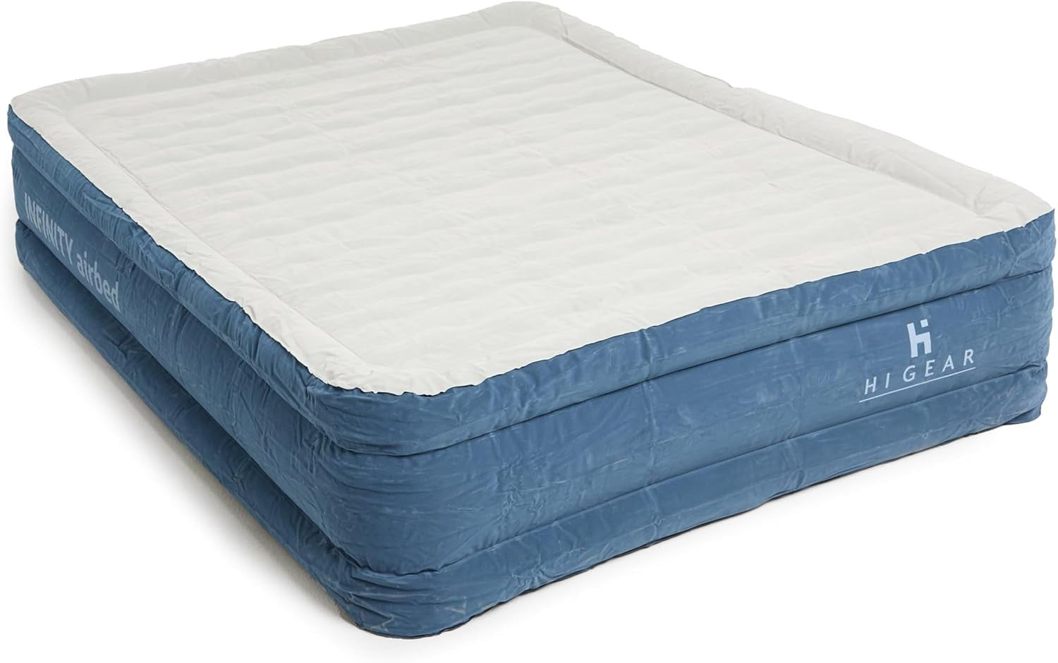 King Size Inflatable Airbed with Built-in Pump USB Port Raised Mattress