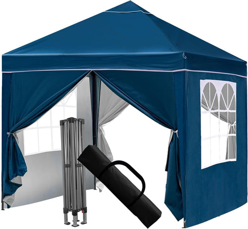 3x3M Green Pop Up Gazebo with Removable Sidewalls, Heavy-Duty Frame & Waterproof