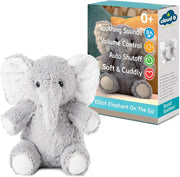 Elliot Elephant Travel Plush White Noise Machine Baby Sleep Aid