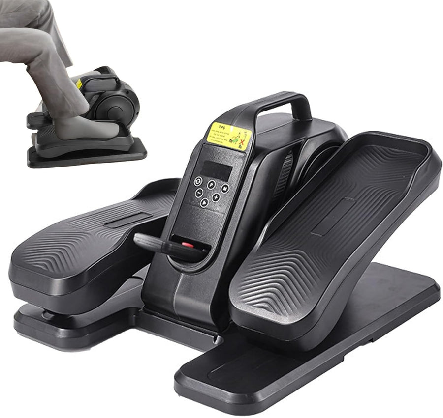 Under Desk Elliptical Machine Electric Quiet Pedal Exerciser 12 Speed