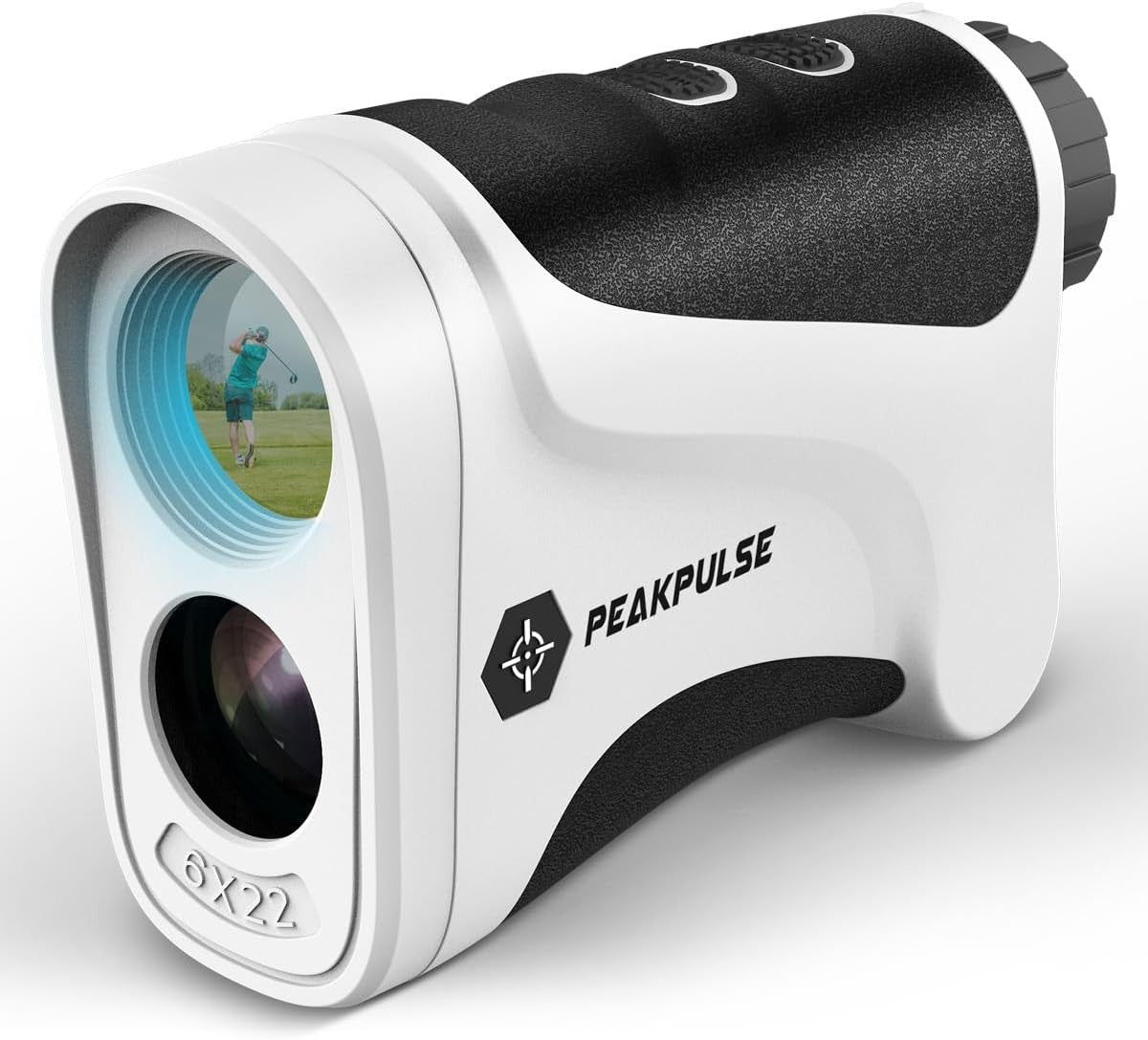 Golf Laser Rangefinder 1700 Yards Slope Flag Lock Vibration 6X Magnification