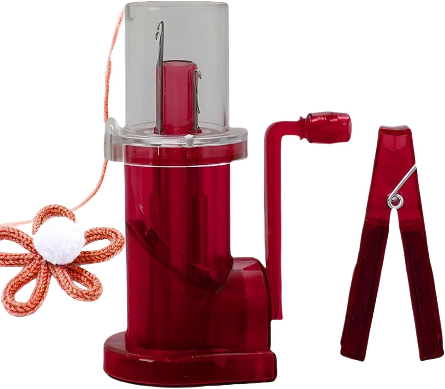 Automatic Knitting Machine Hand Crank Loom DIY Bracelet Weaving Tool