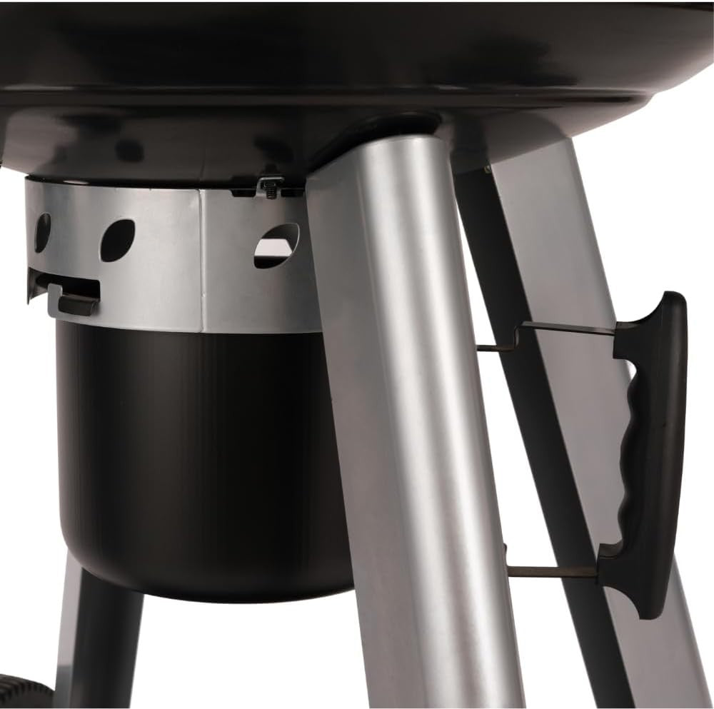 Kettle Charcoal BBQ Grill with Thermometer & Ash Catcher – 54cm Portable Outdoor