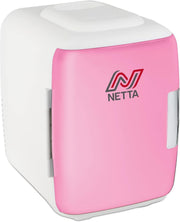 5L Mini Fridge Portable AC/DC Cooler Warmer Car Bedroom Skincare Pink