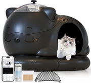 Automatic Cat Litter Box XXL 80L Smart APP Control Multi Cat Tray