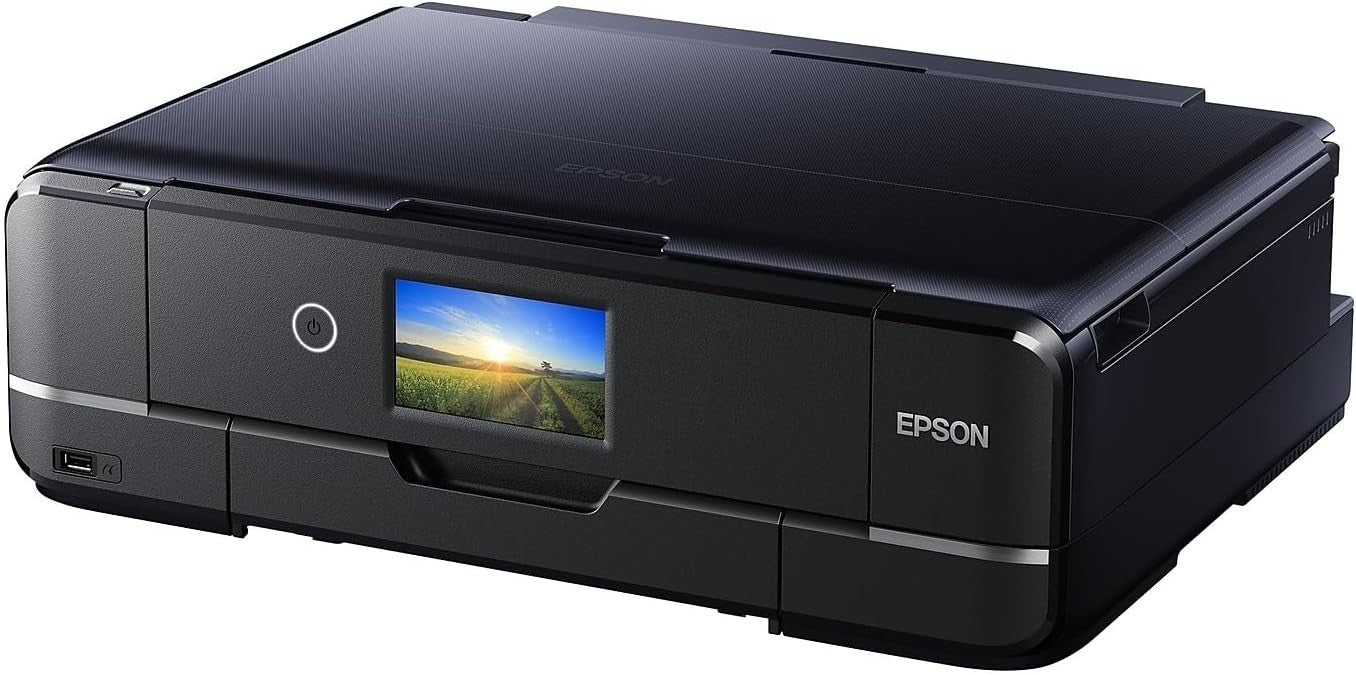 XP-970 Black Wireless Photo Printer Scan Copy 6-Color A3+ Prints