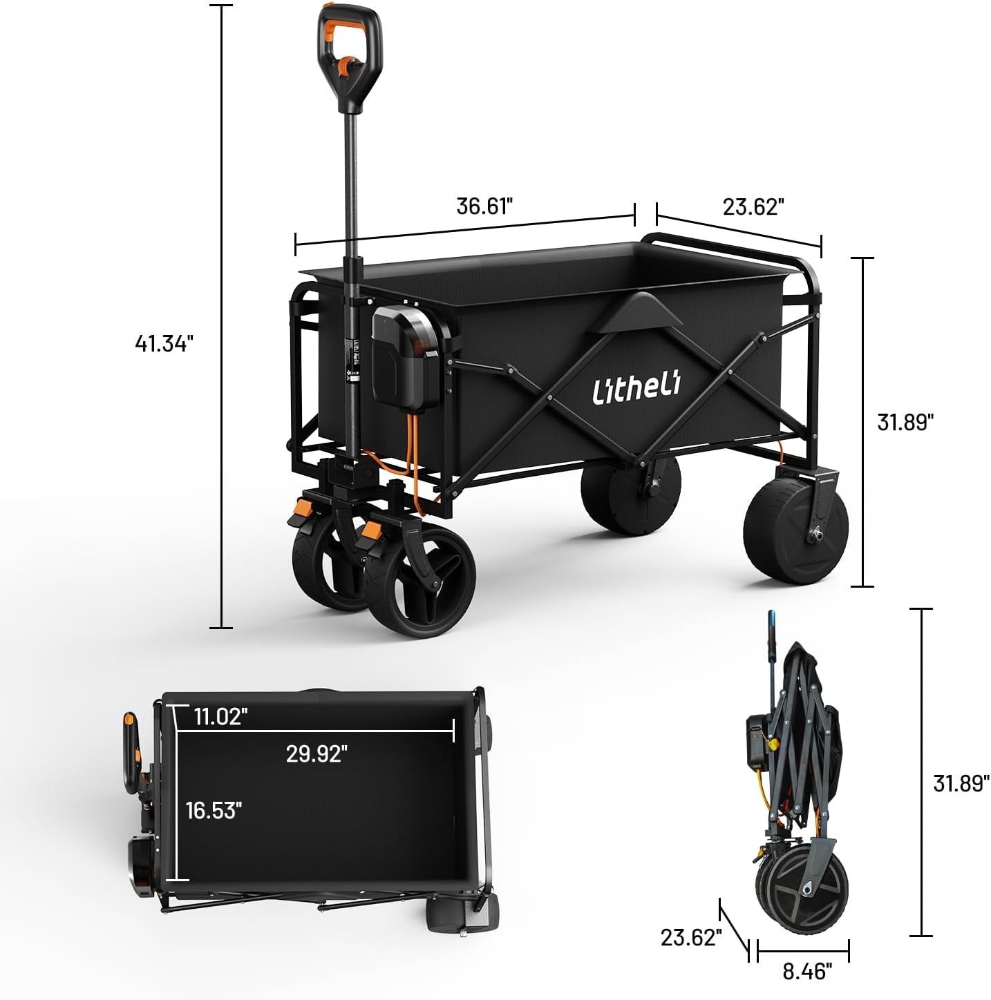 Pet Bike Trailer Tail Wagon Lightweight Mesh Windows Ventilated Cargo Carrier