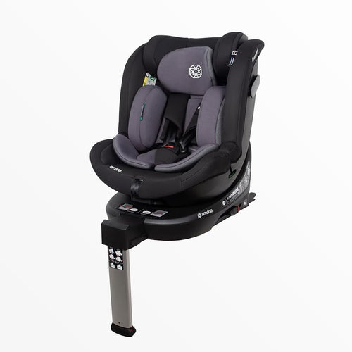 360° Swivel ISOFIX Seat 40–150cm i-Size R129 Birth–12 Years