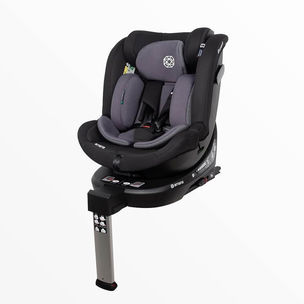 360° Swivel ISOFIX Seat 40–150cm i-Size R129 Birth–12 Years