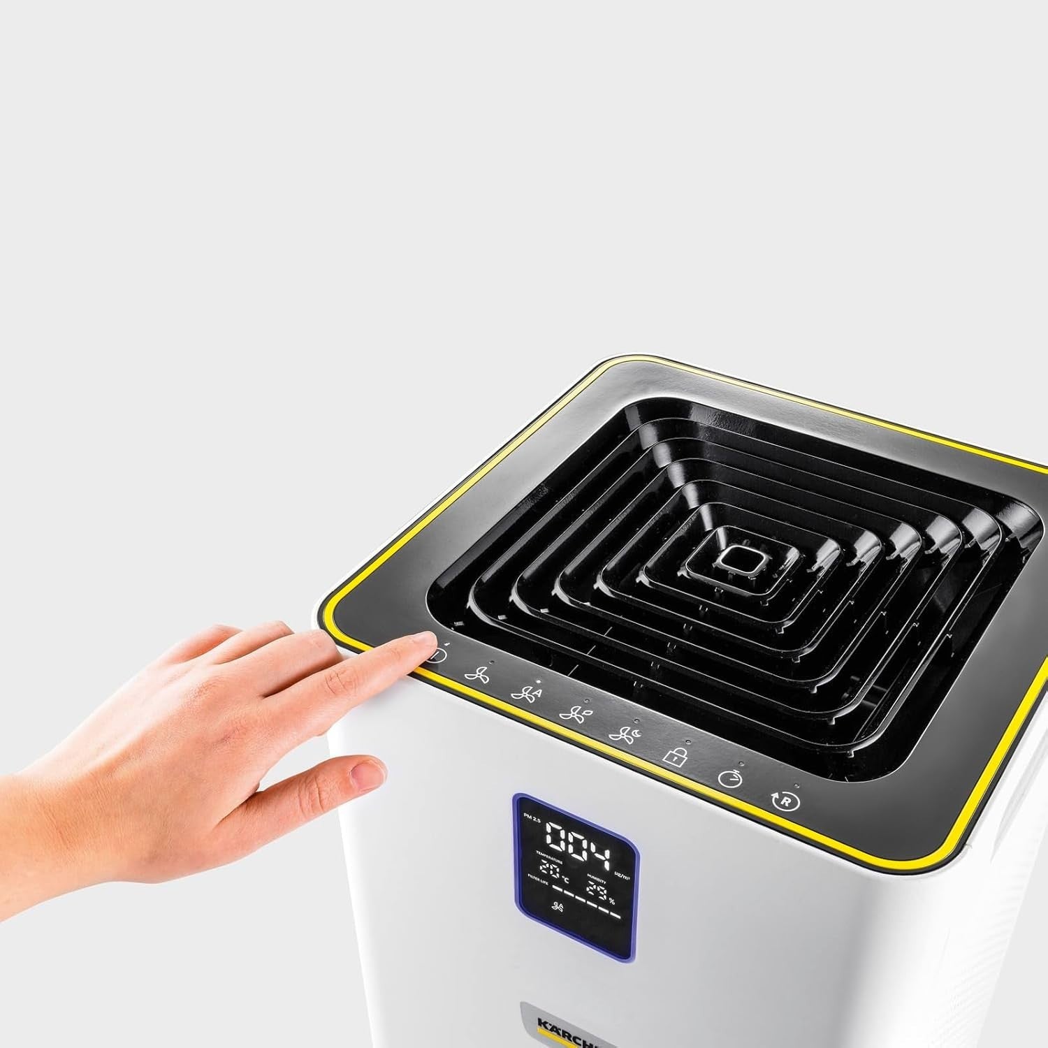 HEPA Air Purifier 520m³/h Large Room 50m² Auto Night Mode
