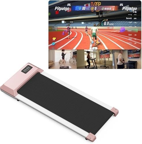 Smart Walking Pad 2.5HP Under Desk Treadmill App Control Foldable 136kg