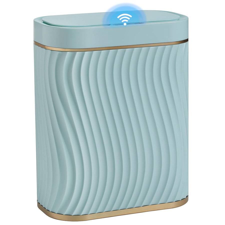 Automatic Touchless Bathroom Bin 2.6 Gallon Slim Motion Sensor Green