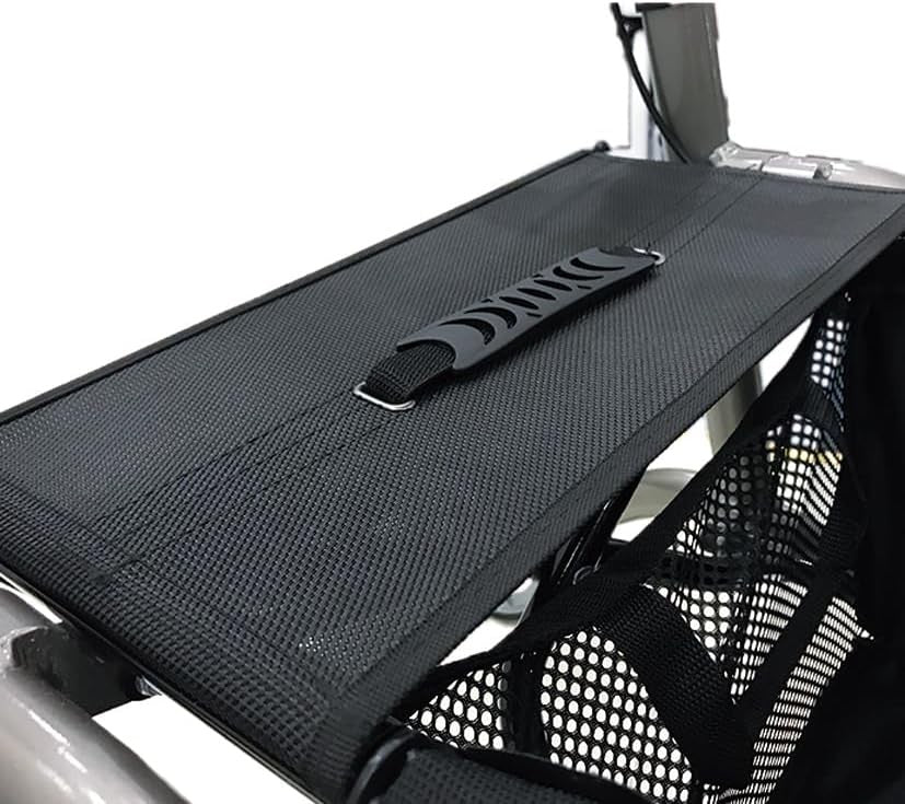 Ultra Lightweight 4 Wheel Rollator Walker with Seat Folding Aluminium Frame