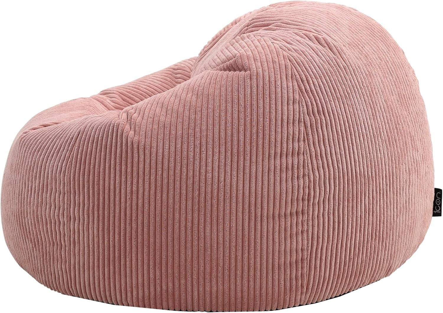 Large Cord Bean Bag Chair for Adults – Soft, Comfy, Durable – Perfect for Living