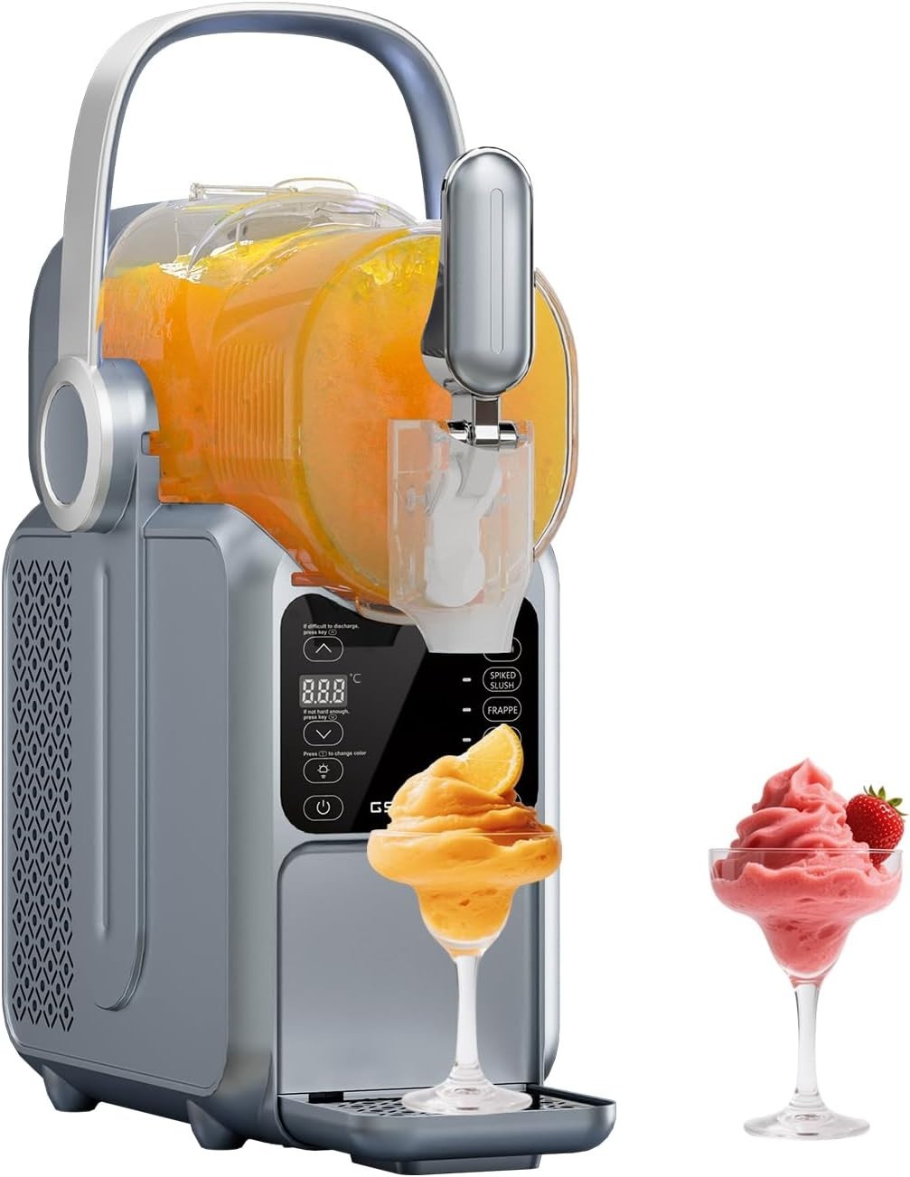 No Ice Slushie Maker 3L Frozen Drink Machine with Temperature Display