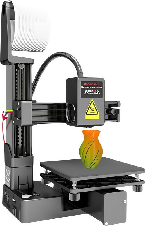 Mini 3D Printer One Click Easy Use 100x100x100mm PLA TPU
