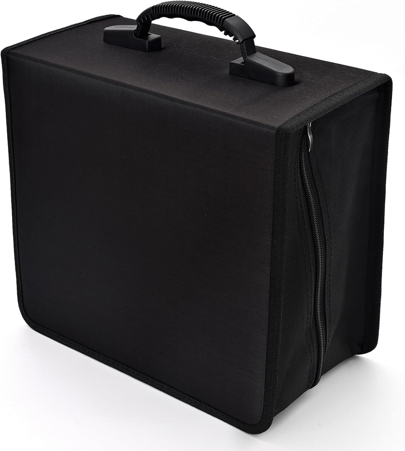432 Disc CD DVD Storage Binder Case Zipper Media Organizer Black