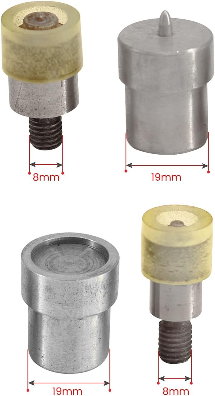 Stud Press Machine Hand Press Tool with Dies for Fabric Leather Craft