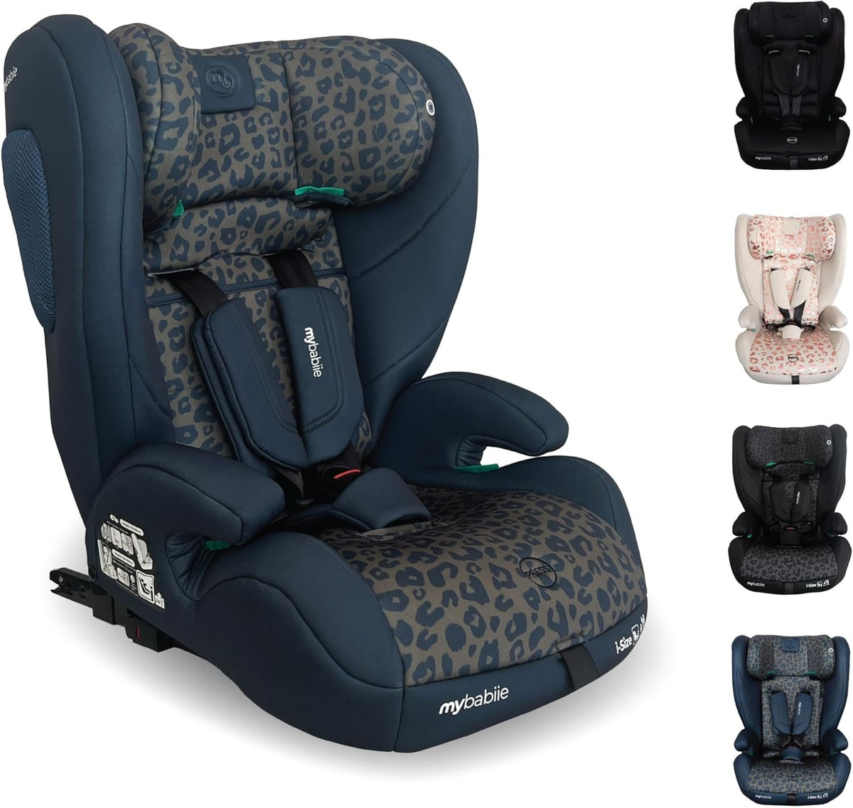 i-Size Toddler to Booster Car Seat ISOFIX 15m–12Y Harness Side Protection