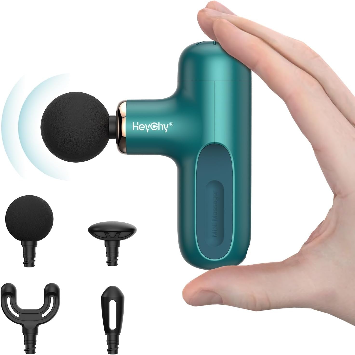 Mini Deep Tissue Massage Gun Portable Muscle Massager Travel Pain Relief