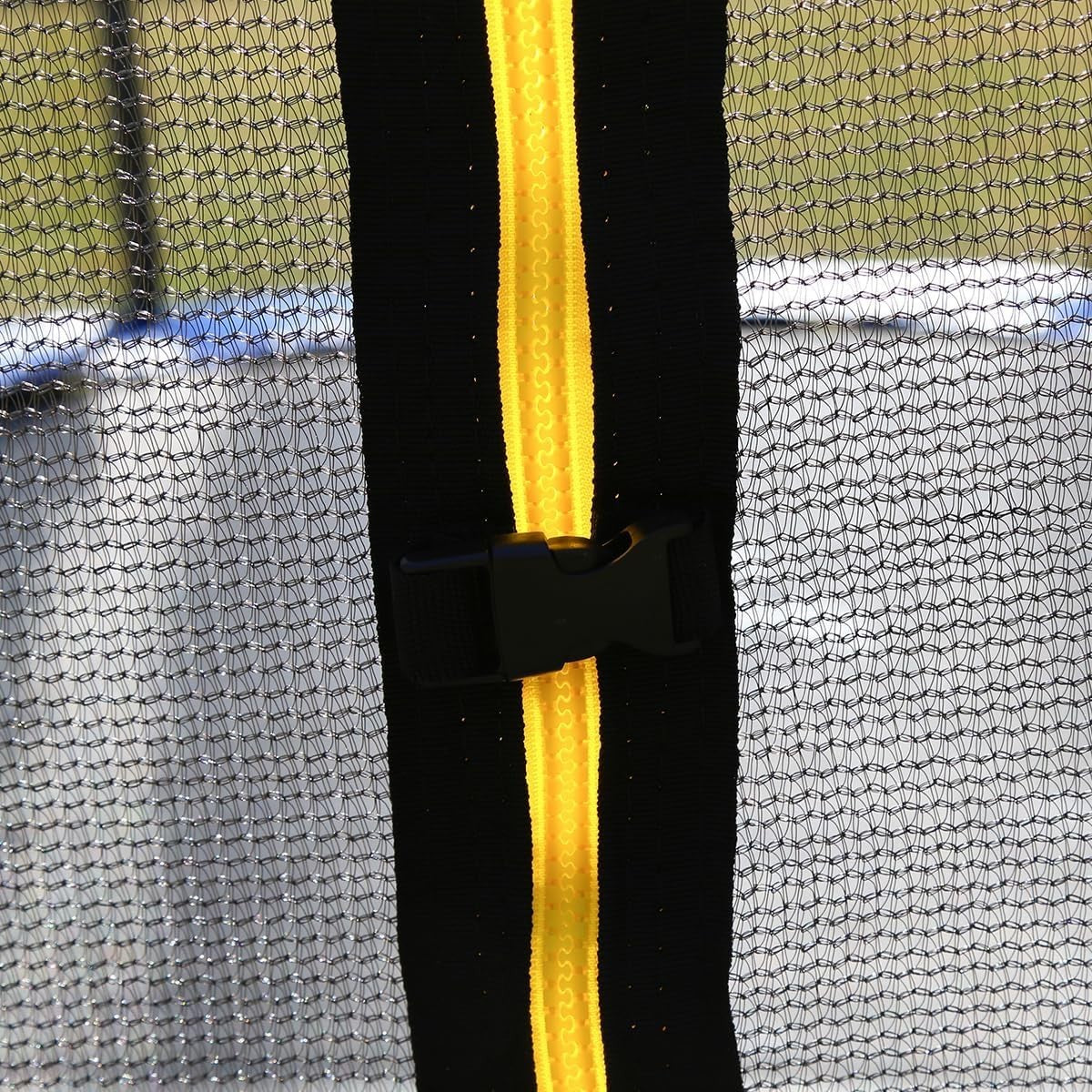 10FT Kids Garden Trampoline Safety Enclosure Foam Padding Outdoor