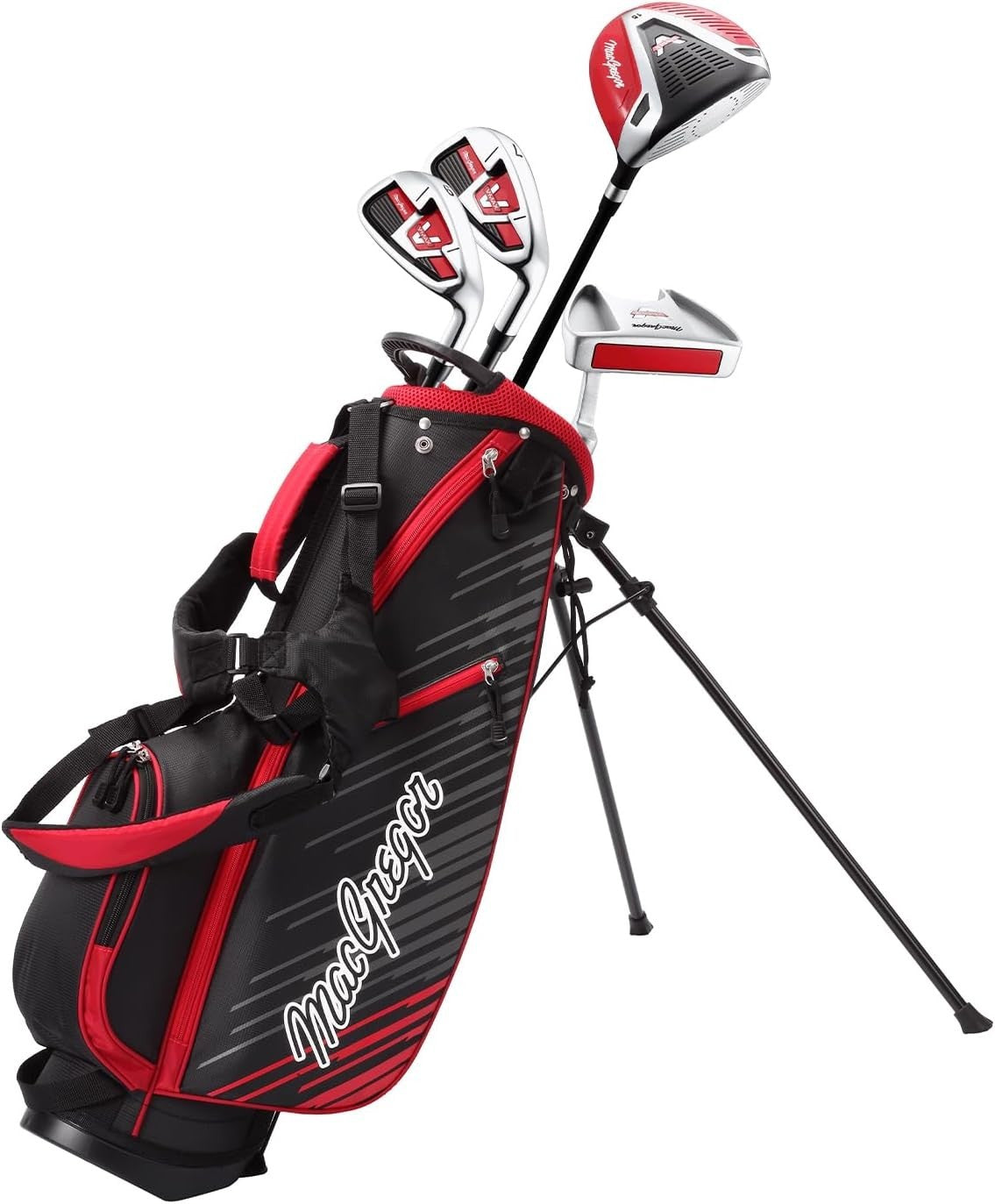 Junior Golf Clubs Set Age 6–8 Right Hand Lightweight Driver Irons Bag
