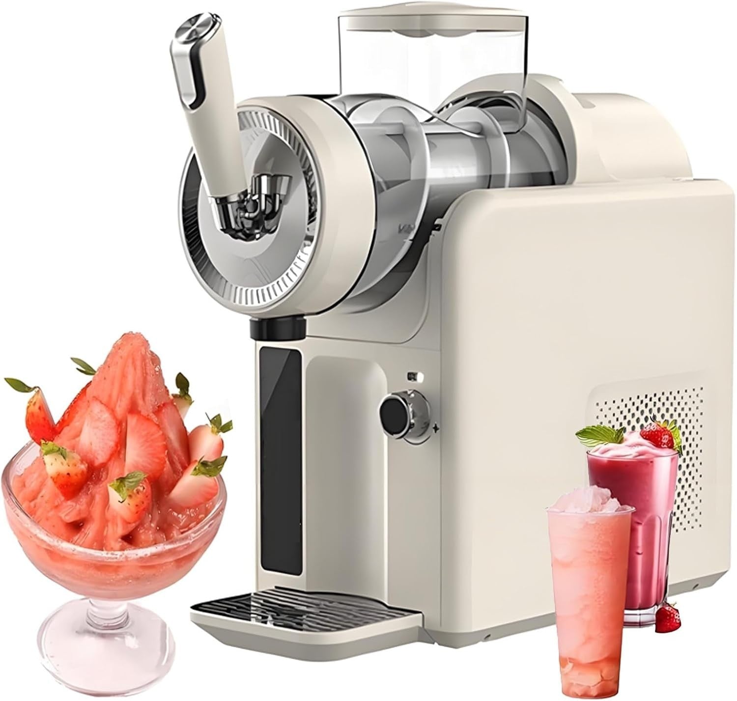 Frozen Slush Machine No Ice 1.8L Drink Maker LED Self Cleaning