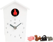 Farm Animal Cuckoo Clock Kids Room Wall Decor | Sounds | No Pendulum