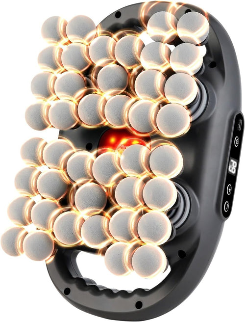 42 Head Massage Gun Deep Tissue Red Light Therapy 9 Modes Full Body