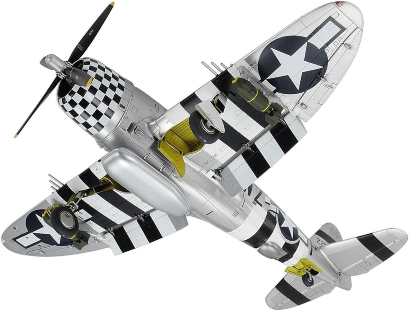 WWII P-47D Thunderbolt 1:48 Scale Fighter Model Kit | Razorback US Aircraft