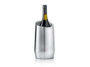 Double Walled Wine Cooler Stainless Steel Bottle Chiller Tabletop Silver