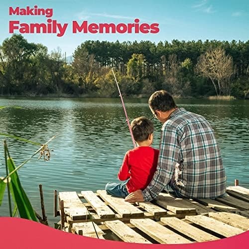 Kids Fishing Pole Combo Set Reel Tackle Box Chair Rod Beginner 4-5ft