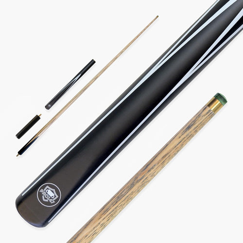 57in 3/4 Joint Ash Snooker Pool Cue 9.5mm Layered Tip Extension