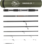 Compact Travel Fishing Rod Combo – 2 Tips, Spin & Freshwater/Saltwater