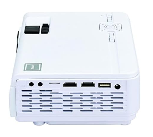 Portable Home Theater Projector 1080P Support + 100" Screen Bundle